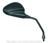 Hert Ducati Monster 38401222 Right Rearview Mirror Argenté