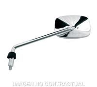 Hert Piaggio Beverly 500 Left Rearview Mirror Argenté