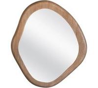 Miroir hevea organic 59x38 cm - - Marron - Bois