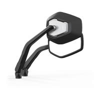 Miroir HIGHSIDER ESAGANO-RS, noir-argent