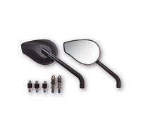 Miroir Highsider Phoenix 1, Noir Noir