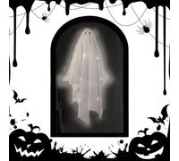 Miroir hologramme fantôme d'Halloween 2025, décorations d'hologramme fantôme, miroirs hantés effrayants, apparition de maison, décoration d'intérieur de récolte, décoration d'Halloween pour extérieur