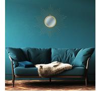 Miroir - HOME DECO FACTORY - Miroir Soleil - Dore