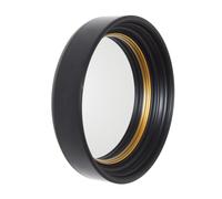 Home Deco Factory – Miroir Oko – Convexe, rond, noir et or