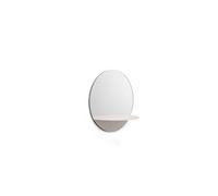 Miroir Horizon Rond Blanc