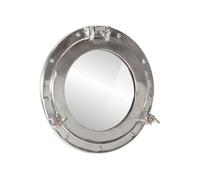 Miroir en Forme de Hublot Mural Décoration Maison Aluminium et Verre vidaXL