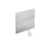 miroir inclinable Hewi 801.01.10098 600x540x6mm, avec Halter / poignée, Halter