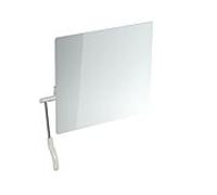 miroir inclinable Hewi 802.01.100L97 725x741x73mm, levier gauche, gris clair