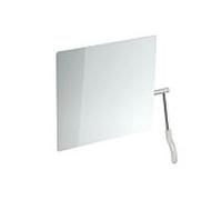 miroir inclinable Hewi 802.01.100R97 725x741x73mm, levier à droite, gris clair