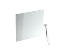 miroir inclinable Hewi 802.01.100R98 725x741x73mm, levier à droite, blanc signal