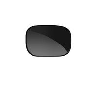 Miroir Intérieur pour Voiture Pare Soleil Grand Angle 170x110mm Noir