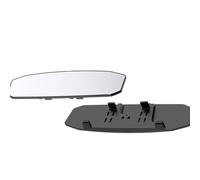 Miroir Intérieur Voiture Pour Rétroviseur Convexe Pour Grand Angle Antireflet Universel Pour Intérieur Voiture Siège Bébé Montre Pare Soleil Lunettes Sécurité(Large)