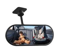 Miroir intérieur Voiture Support De Rétroviseur Intérieur Voiture Clip Rotatif À 360° Réglable Observation Siège Arrière Moniteur Auxiliaire Pour Bébé(2PCS)