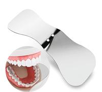 Miroir Intrabuccal en Acier Inoxydable Miroir Orthodontie de Double Face Miroir Intra-Oral Photographique pour Clinique Dentaire