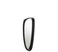 Miroir - J-LINE - Modèle Gilles - Noir - Rectangulaire - Intérieur