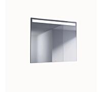 Miroir Kludi LUMA 17SP0600 80x60 x 3 cm, LED et déshumidificateur 6000 K - 500 lumens
