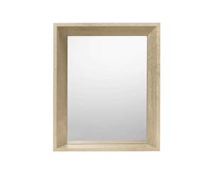 Miroir Lancet Can Lis de Ferm Living x Utzon en Travertin