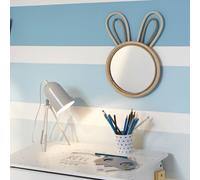 Miroir Lapin En Bambou - Kenai Beige TU