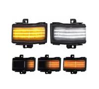 Miroir Latéral Clignotant Voiture pour Ford pour F150 pour F250 pour F350 pour F450 2015 2016 2017-2022 12V LED Rétroviseurs Latéraux Voiture Clignotants Séquentiels LAC_500_663_324(Smoked)