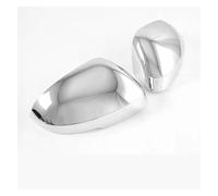 Miroir latéral Couvercle De Décoration De Rétroviseur Chromé Chromé Accessoire De Garniture De Porte Latérale De Voiture Pour X Trail T33 2021 2022(Argent)