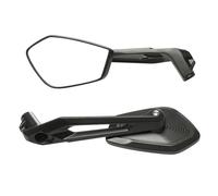 Miroir Latéral De Moto Compatible Avec F650GS Pour F750GS Pour F800GS Rétroviseurs Moto Rétroviseurs Latéraux Alliage D'aluminium Verre Blanc Noir Rétroviseurs D'extrémité Guidon De Moto