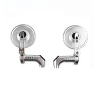 Miroir Latéral Moto Compatible Avec Yamaha Pour XSR700 Pour XSR900 Pour YZFR125 Rétroviseurs Arrière En Alliage D'aluminium Pour Moto Rétroviseurs Latéraux En Verre Bleu, Accessoire De Moto