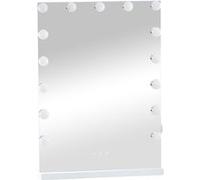 Miroir Led de Maquillage Murrieta avec lumiére réglable et port USB , Blanc Blanc G