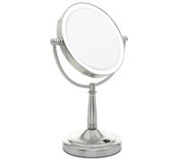 Miroir LED sur pied, double face x1 et x5 - LANAFORM - Mirror Lamp - Deux faces : X1 et X5