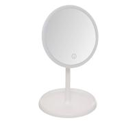 Miroir Lumineux à Poser "Tactile" 30cm Blanc