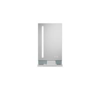 Miroir lumineux burgbad Fiumo, avec éclairage vertical à LED, avec rampe en métal, 450x817mm, SFXU045F3958, Couleur: Graphite doux mat