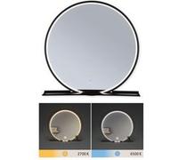 Miroir lumineux LED Miro IP44 Tunable White 160lm 230V 10,5W Miroir#Noir mat Noir