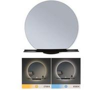 Miroir lumineux LED Miro IP44 Tunable White 500lm 230V 11W Miroir#Noir mat Miroir#Noir mat G