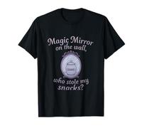 Miroir magique drôle Snack Parodie Pop Culture Art T-Shirt