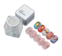 Miroir Magique Ongles Modelage Gel Semi-solide Sculpture Frottement Poussière Adhésif Gemmes Outils Manucure UV Gelée Soulagement Décoration Vernis À Ongles Gel