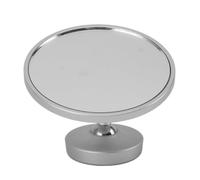 Miroir magnétique pour machine à expresso avec base pivotante à 360° Réflecteur d'observation du flux de café à double rotule en aluminium pour tasses à café sans fond Outils de (Argent)
