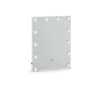 HOMCOM Miroir Maquillage Hollywood Lumineux LED intensité réglable pour Coiffeuse dim. 41L x 13P x 51H