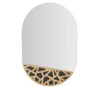 Generique Miroir Abiti en verre et MDF 60 x 5.3 x 90 cm