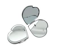 Miroir Metal A Decorer - Coeur 60 X 55 Mm