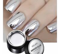 Miroir Métal Gel Vernis À Ongles Avec Argent Rose Doré Peinture Dessin-Facile À Appliquer Et Longue Durée.Mirror Mental.