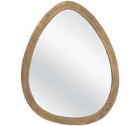Miroir métal ouf or 78 x 62 cm - - Or - Métal
