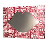 Miroir MOTS EN ROUGE GS4416 PINTDECOR
