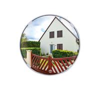 Miroir multi-usages cadre blanc Optique Ø400mm - Polymir - VIALUX - 514