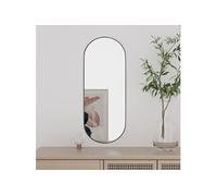 vidaXL Miroir mural ovale en verre 20 x 50 cm 350453