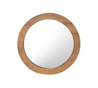 Teck Miroir Mural 40 cm Rond Suspendu Décoratif Salle de Bain Chambre vidaXL