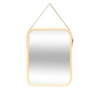 Miroir Mural à Suspendre "Bambou" 45cm Naturel