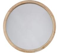 Miroir mural Atmosphera rond naturel (Ø 50 cm)