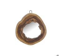 Miroir mural - AUBRY GASPARD - Teck - Rond - Contemporain - Design