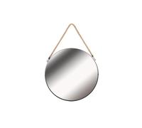 Miroir Mural avec Anse "Jonc" 50cm Noir