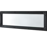 Miroir mural baroque 132 x 42 cm noir miroir corps entier dans un cadre en bois d'eucalyptus miroir antiqueReproductioné avec des ornements [en.casa]
