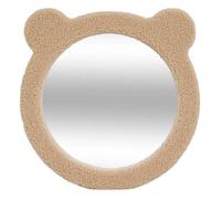 Miroir mural Beary marron 33,5x33,5cm - Atmosphera Créateur d'intérieur